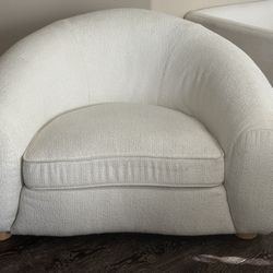 Curved Boucle Chair Fabric 