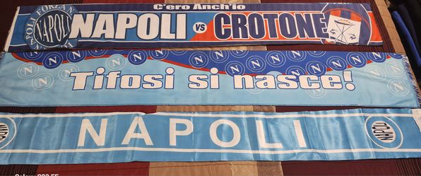 Napoli, Italy Soccer Fan Scarves 