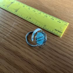 Blue Quartz Ring