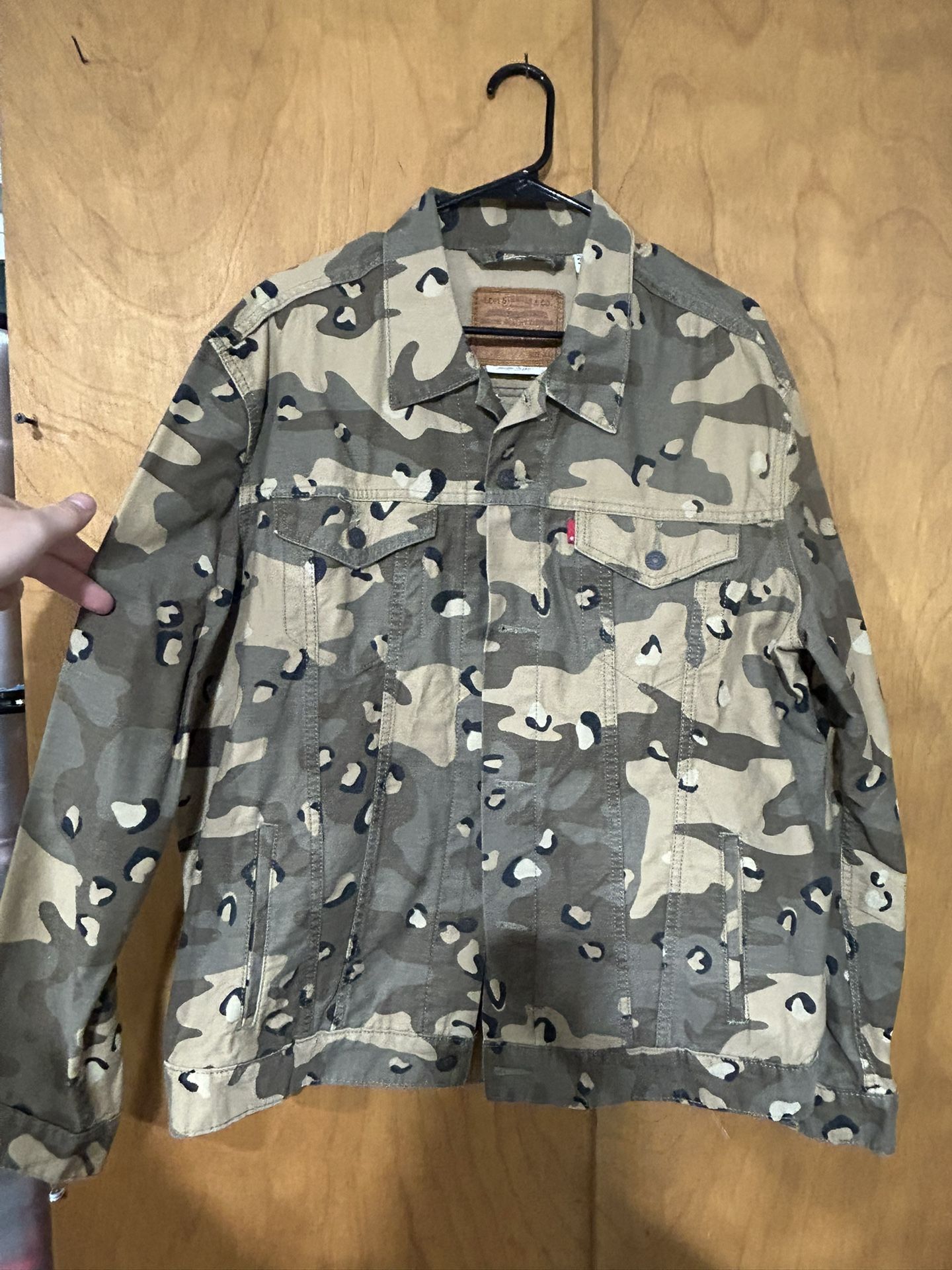 Levi’s Denim Camo Jacket