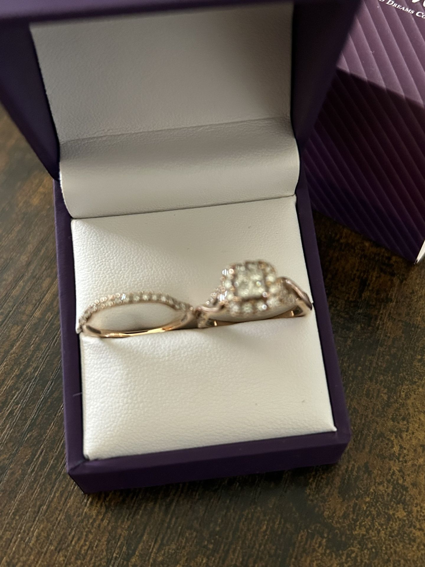 14k Gold Diamond Rings 