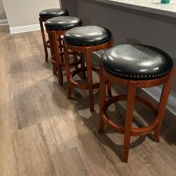Kitchen Bar Stool Set Of 4 & Entry Way Table