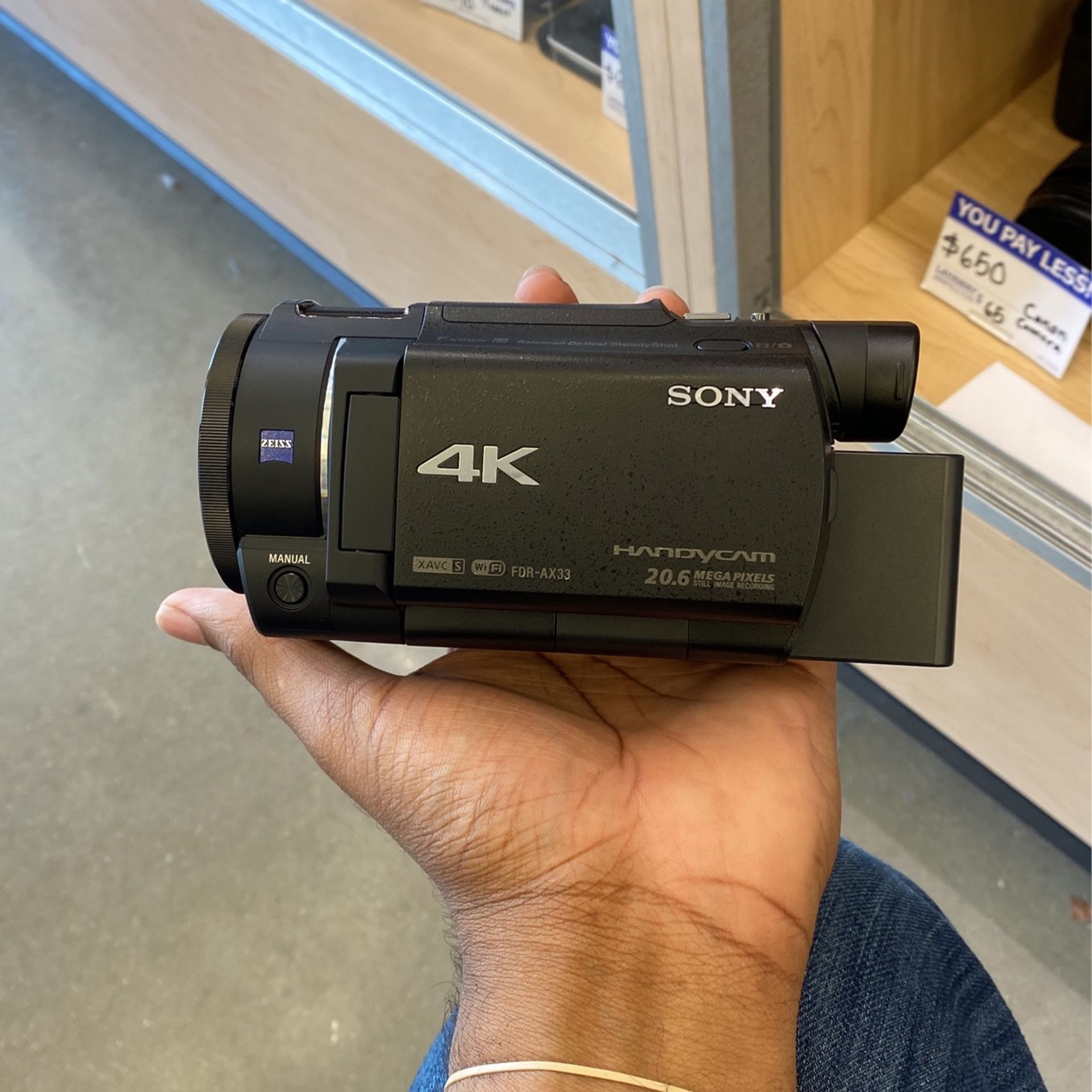 Sony 4K Camcorder