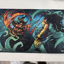 GENCON 2026 RIFTBOUND EXCLUSIVE PLAYMAT Illaoi & Gangplank Limited In Hand!