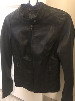 New Women Leather Jacket $10
