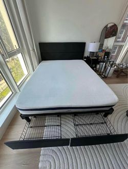 Queen Mattress & Bedframe