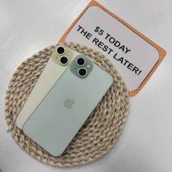 Apple IPhone 15 - Pay $5 DOWN AVAILABLE - NO CREDIT NEEDED
