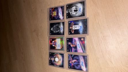 NBA signed auto cards