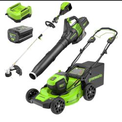Greenworks Lawn Mower. Unopened 