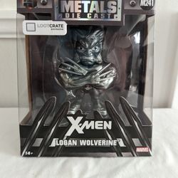 X-Men Logan Wolverine Jada Metals Die Cast Lootcrate Exclusive M241