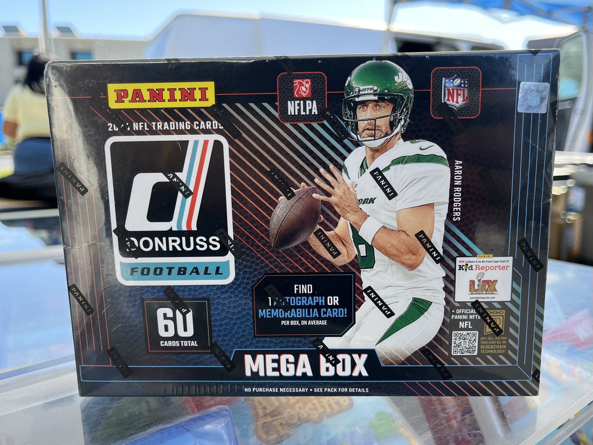 NFL 2024 Donruss Mega Box Sealed $90