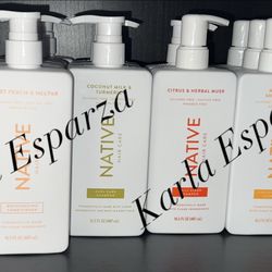 NATIVE SHAMPOO OR CONDITIONER $5 each 