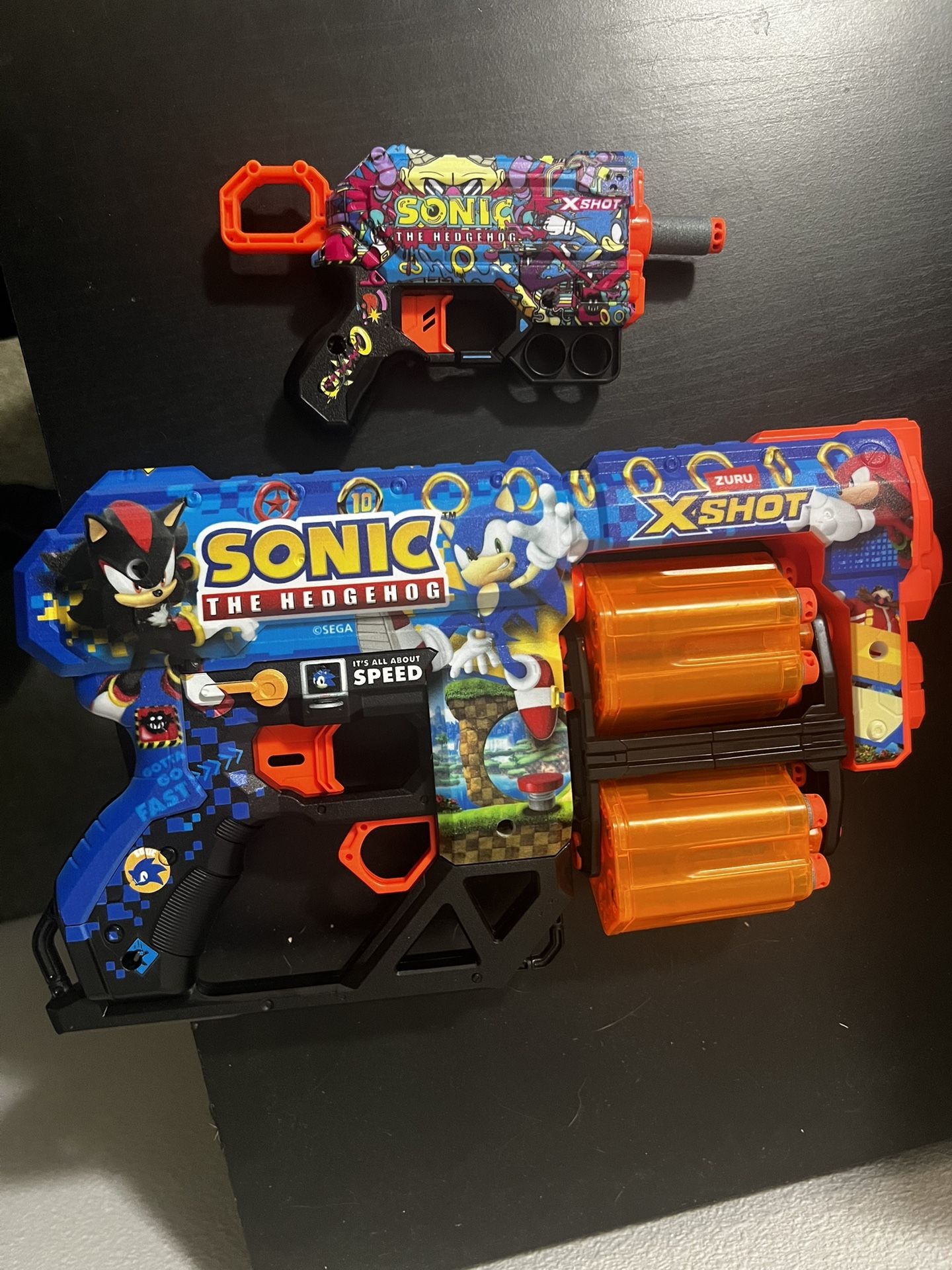 Zuru X-Shot Sonic the Hedgehog Blasters