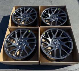 18” Tesla Model 3 Wheels NEW Original Tesla Set (4) 18x8.5 Tesla 3 Photon Rims OEM