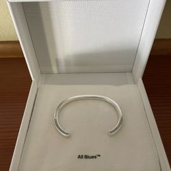 All Blues Square Bracelet 925 Sterling Silver