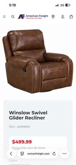 Winslow Swivel Glider Recliner