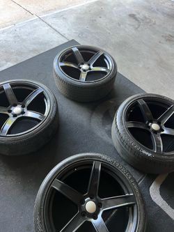 20” wheels