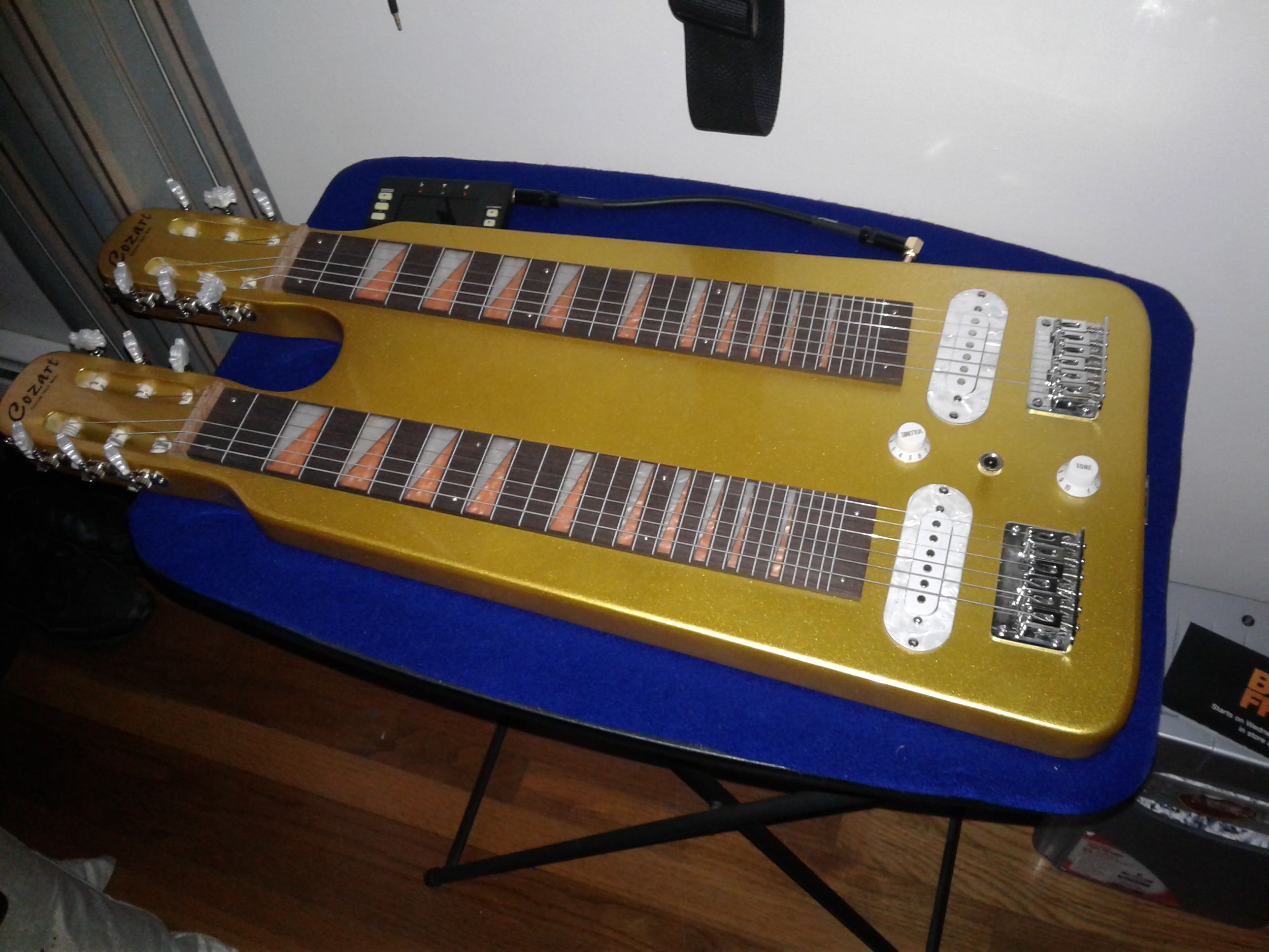 Cozart double 2024 neck lap steel