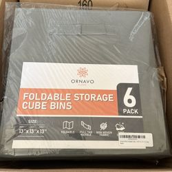 Foldable Storage Cubes bins 
