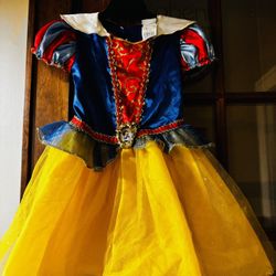 Snow White Disney Princess Dress Size 3t-4T