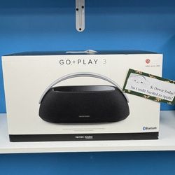 Harman Kardon Go + Play 3 Bluetooth Speaker New - Payments Available - Pay $1 Down To take It home