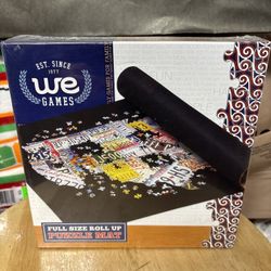 Jigsaw Puzzle Mat Roll Up by WE Games 36”x30"