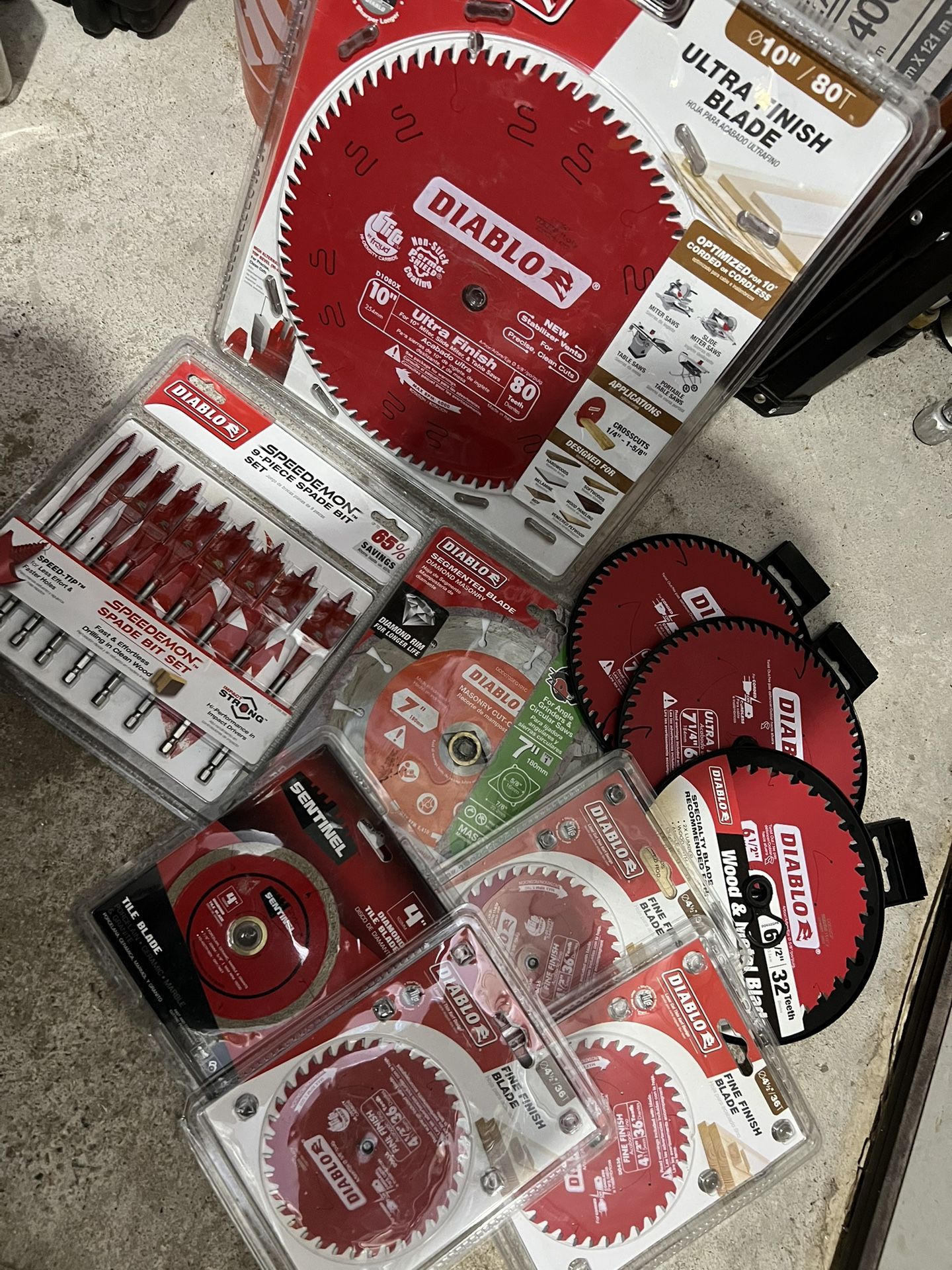 Blades Spade Bits And More