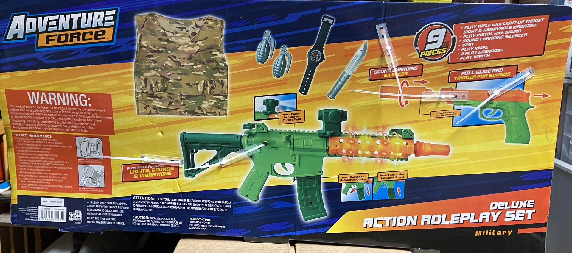 Adventure force deluxe action role play set hotsell