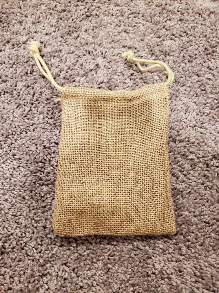 Burlap Pouch
