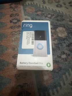 Ring Battery Doorbell Pro 1536p HD+ 3D Motion Satin Nickel, Mod: B0B2BY4ZG7