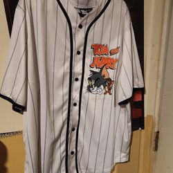 Tom And Jerry Baseball Jersey