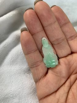 Jade Buddha pendant
