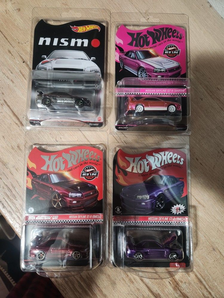 Hot Wheels Rlc Skyline Bundle