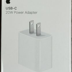 Original 20W iPhone & iPad Fast Charger USB-C Wall Power Adapter Genuine OEM