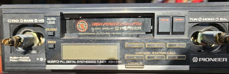 Pioneer KEH5151 Cassette Car Stereo