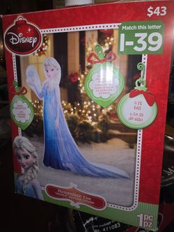 New Disney Frozen Elsa 5ft Airblown Inflatable