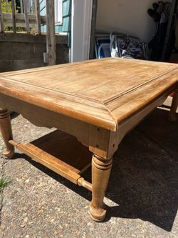 Oak Coffee Table