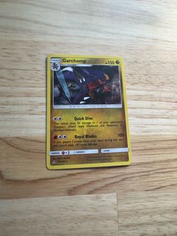 Garchomp 99/156 deck exclusives Holo Rare