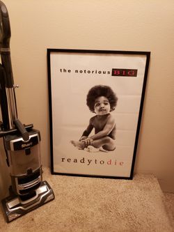 Vintage Notorious BIG "Biggie" Ready To Die Promo Poster