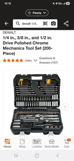 DEWALT TOOL SET