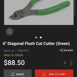 Snap ON Cutters 786CFG