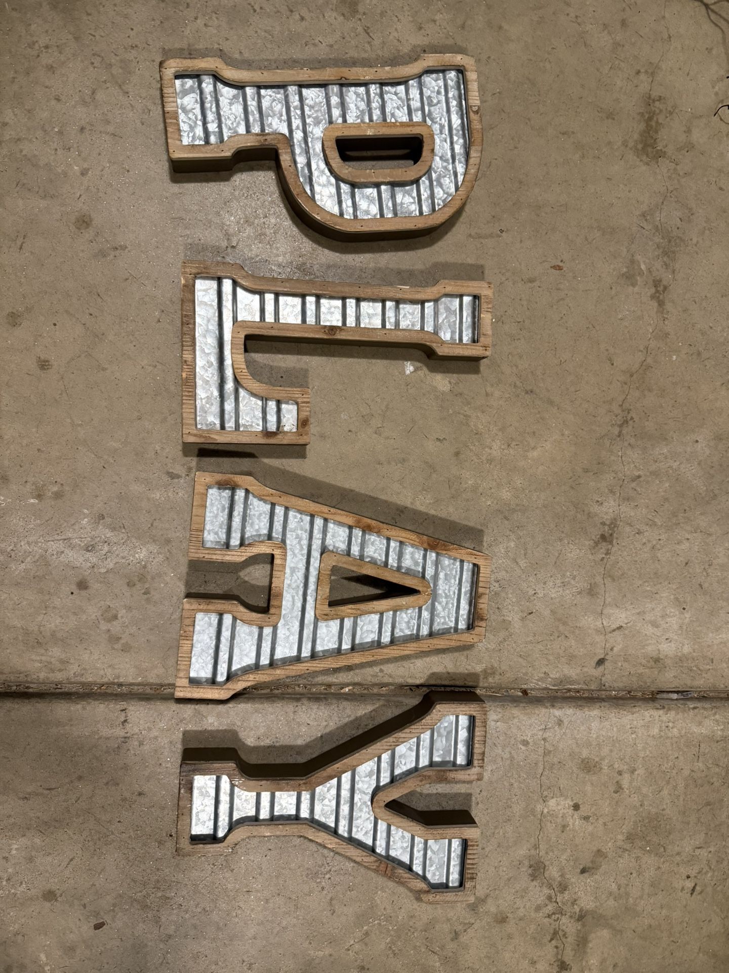 Decorative Wall Letters