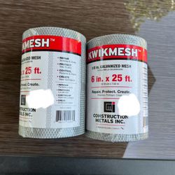 6 in. x 25 ft. Kwikmesh Utility Screen Roll