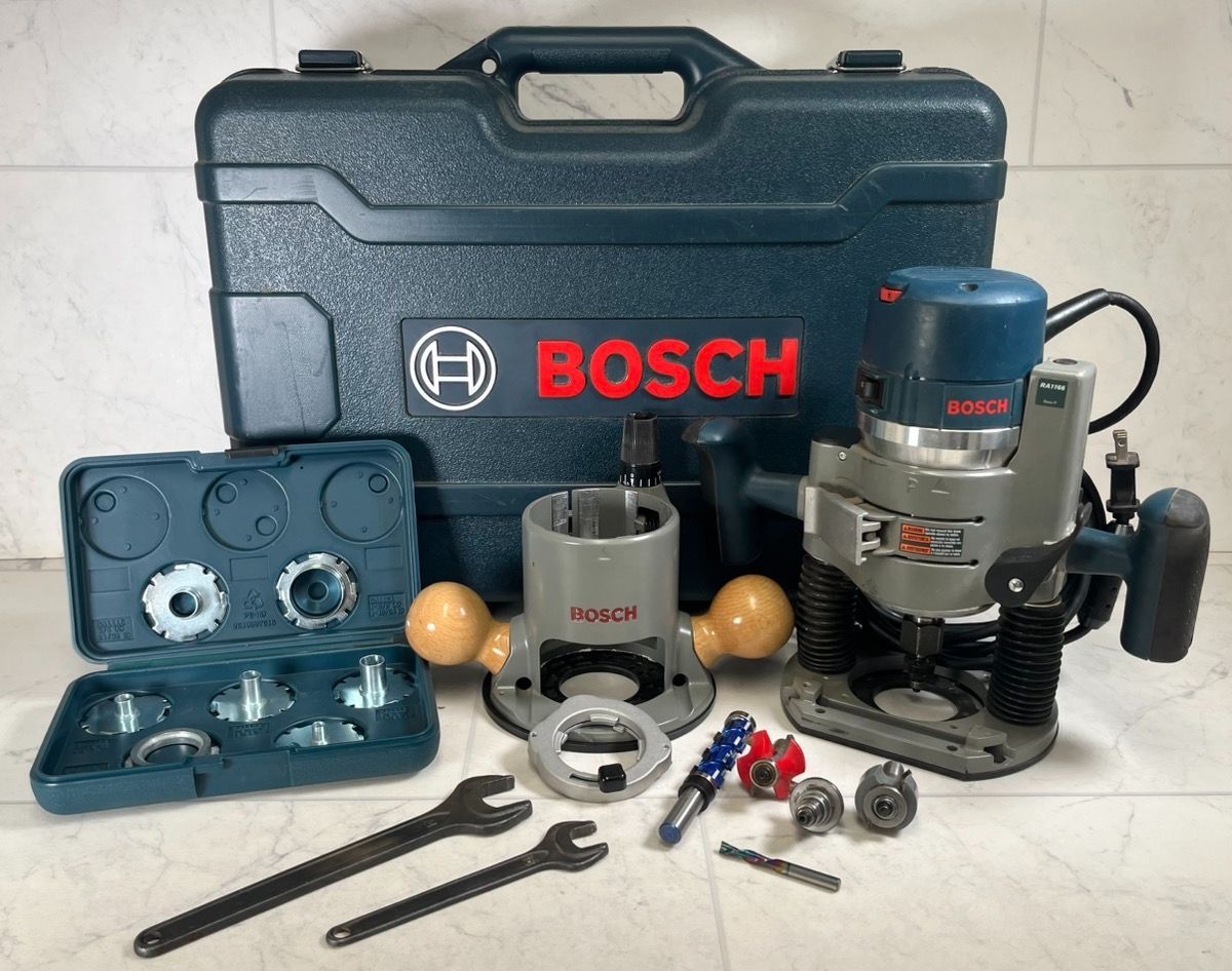 Bosch 1617EVS 2.25-HP Variable-Speed Router Combo Kit (A1G011262)