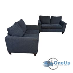 Blue Loveseat Couch Set **FREE DELIVERY**