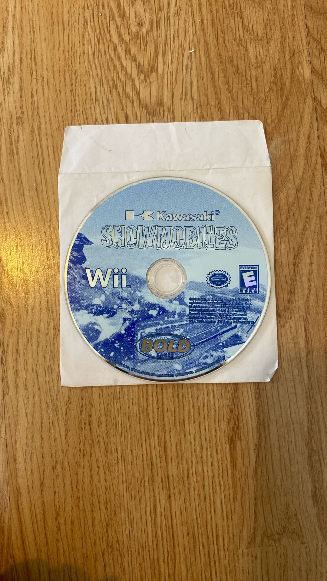 Snowmobiles Wii