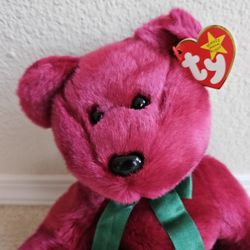Teddy Bear Beanie Buddies Collection  Birthday Gift Retired Beanie Bears