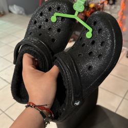 Sparkly Crocs