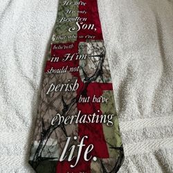John 3:16 Silk Tie