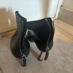 Wandler colorblock dress shoes tan heels ankle high boots rare 
